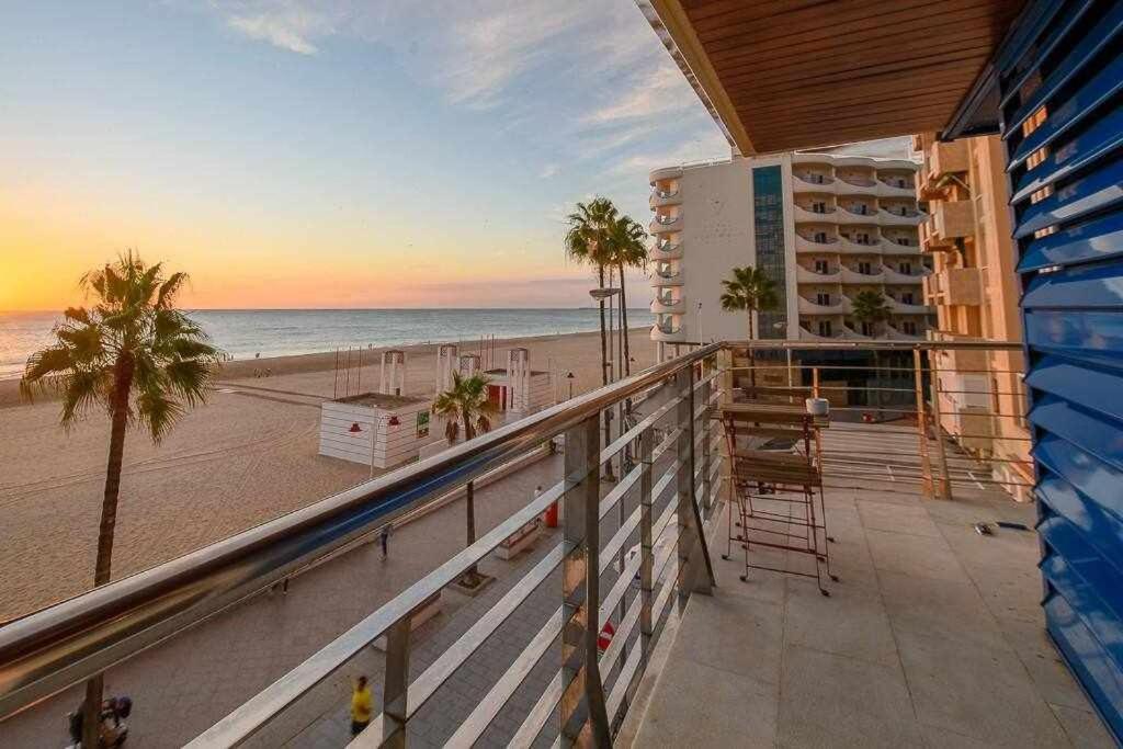 Preciado Apartamento Con Vistas Frontales Al Mar Cadiz Exterior photo